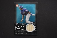 Alex Rodriguez 2003 Topps Pristine Factor Game Used Bat Memorabilia Relic