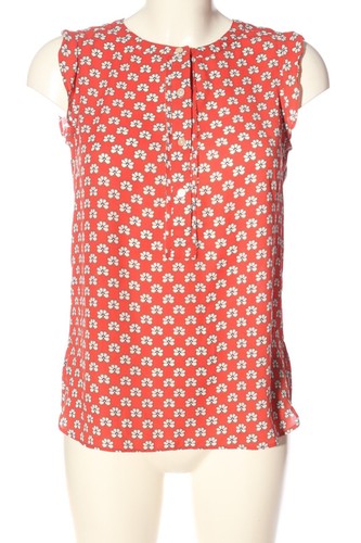 ANN TAYLOR LOFT Camicetta da notte Donna Taglia IT 38 rosso-bianco-grigio chiaro - Foto 4 di 5