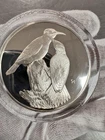 Franklin Mint Roberts Birds, No. 40 Yellow Shafted Flicker, .925 Sterling Silver