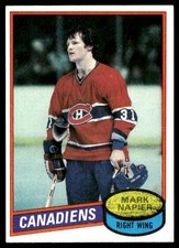 1980-81 Topps Mark Napier Montreal Canadiens #111