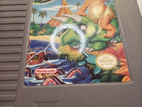 Adventure Island 3 Nintendo NES +Dustcover Tested Authentic CLEAN