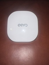 Eero 6 Dual Band Mesh WiFi White Router N010001 See Descrip