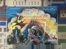 NES Nintendo Magic of Scheherazade CIB Complete in Box w/ Map GENUINE TESTED