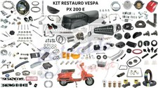 KIT RESTAURO COMPLETO VESPA PX 200 E CON FRECCE
