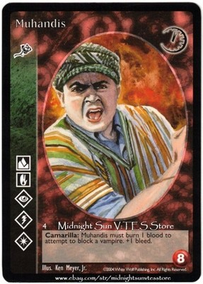 Muhandis Toreador Gehenna V:TES VTES Vampire CCG