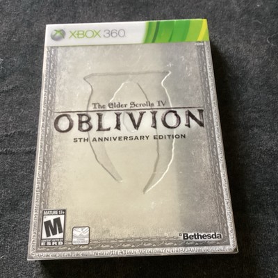 The Elder Scrolls IV Oblivion 5th Anniversary Edition Xbox 360 w/ Map CIB