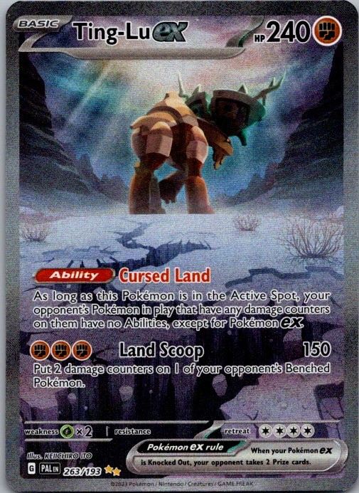 Ting-Lu ex Special Illustration Rare SV02: Paldea Evolved 263/193 NM