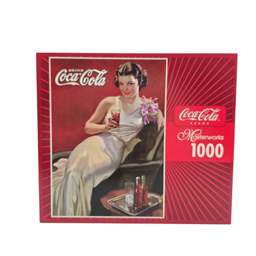 Puzzle Sigillato Master 1.000 Pezzi 2003 Coca-Cola Coca-Cola Capolavori - Foto 1 di 3