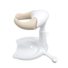 Baby Toddler Shower Handle Stand Toddler Bath Shower Helper Almond