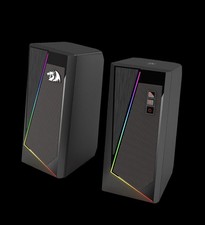 Redragon GS520 RGB Desktop Speakers, 2.0 Channel PC Computer Stereo Speaker