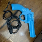 Vintage 1993 Konami The Justifier Blue Light Gun Pistol Sega Genesis Untested