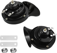 Super Loud Train Horns, Car Waterproof Durable Air Electric Snail Horn, 12V Ragi