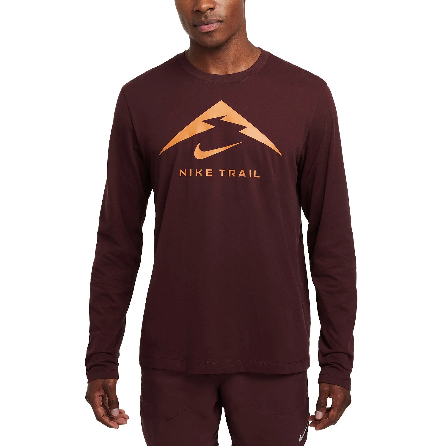 Nike Trail Running Logo T-Shirt Burgundy Red Men's Size Small NWT FN0827-652
Opens in a new window o