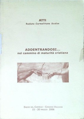 ADDENTRANDOSI... AUF DEM WEG DER CHRISTLICHEN REIFE AA.VV. ERMO DEL CARMELO