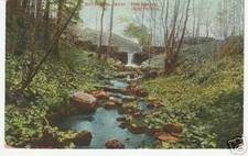 HAVERHILL, MASS. THE BROOK(WHITTIER). MA. MASSACHUSETTS