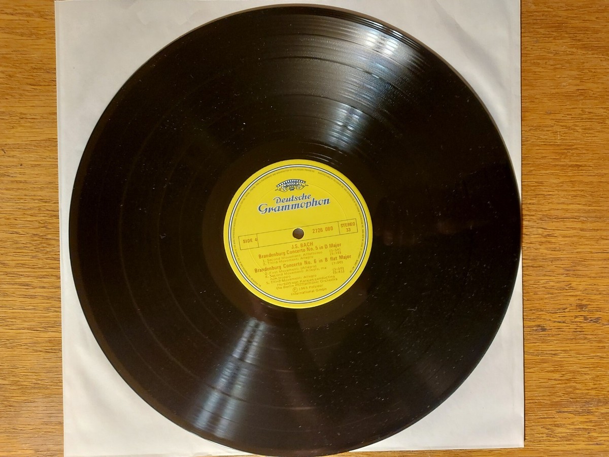 J.S.Bach 6 Brandenburg Concertos Vinyl 2LP Record | eBay
