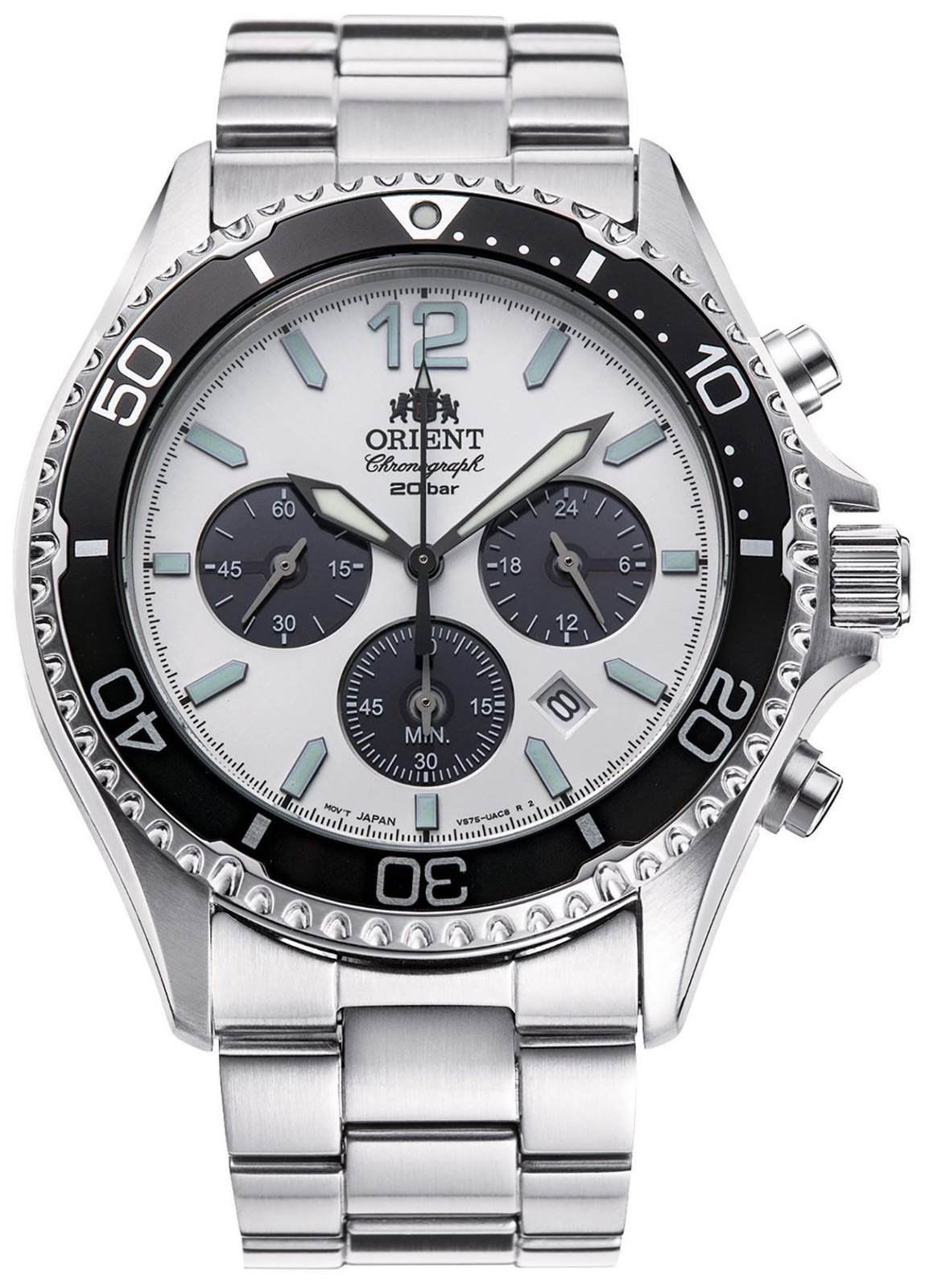 Orient Mako Solar Diver RA-TX0203S10B Orologio Uomo Al quarzo