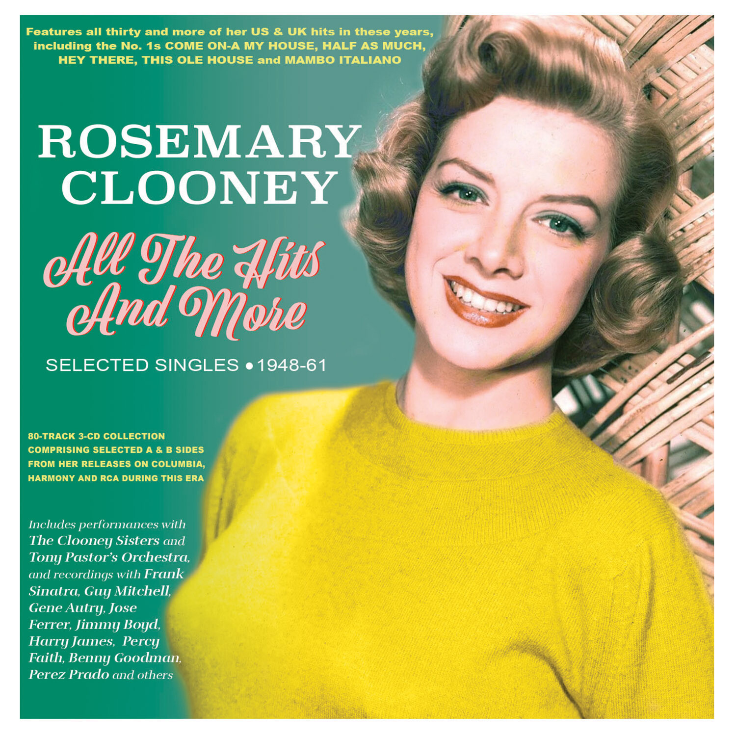 Rosemary Clooney All the Hits and More: Selected Singles 1948-61 (CD) Album