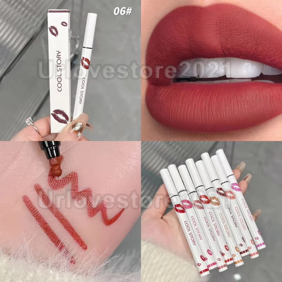 Cool Story Longwear Liquid Lip Liner,Liquid Lip Liner Pen,Matte Lip Stain Marker - image 3 of 4