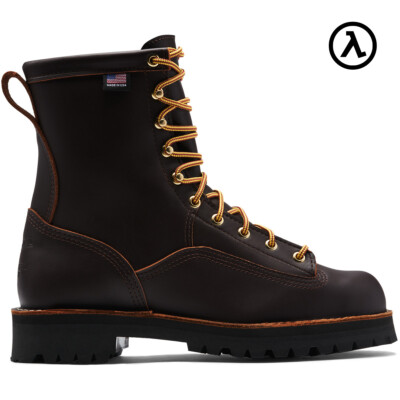 DANNER  RAIN FOREST BROWN 8'' WATERPROOF WORK BOOTS 10600 - ALL SIZES - NEW