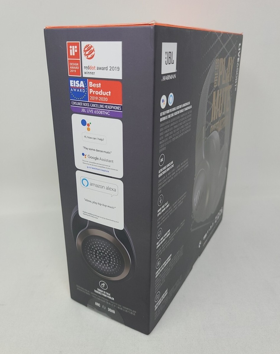 JBL LIVE 650BTNC Wireless Over-Ear Noise-Cancelling JBL LIVE 650BTNC Wireless Over-Ear Noise-Cancelling