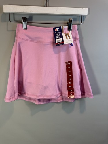 Champion Pink Girl's Elastic Waist Stretch Classic Active Skort Size Medium 7/8