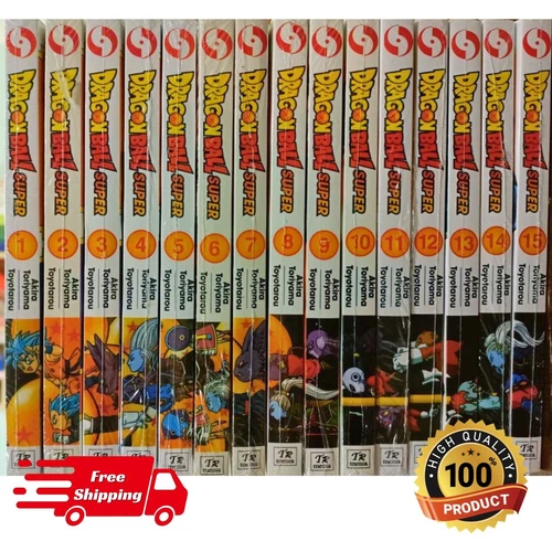Dragon Ball Super Manga Comic Volumen 1-21 Fin Suelto o Juego Completo Versión en Inglés