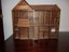 vintage wooden hanging shadow box collectible curio display antique collection