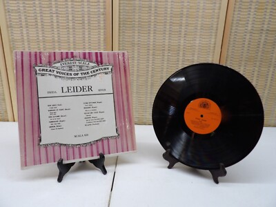 Great Voices of the Century Frida Leider Sings 12'' Vinyl LP Everest / Scala 835