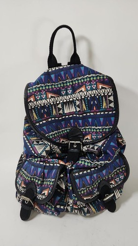 Colorful Multi Pocket Tribal Pattern Bag/Backpack