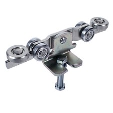 Carrello scorrevole MEA tipo 2 doppio con guida laterale cancello corridoio, cancello avvolgibile, cancello scorrevole