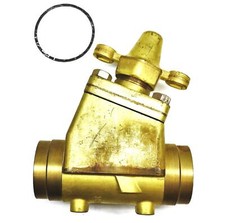Superior 2 Inch Brass Refrigeration Globe Valve Series C NOS