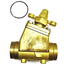 Superior 2 Inch Brass Refrigeration Globe Valve Series C NOS
