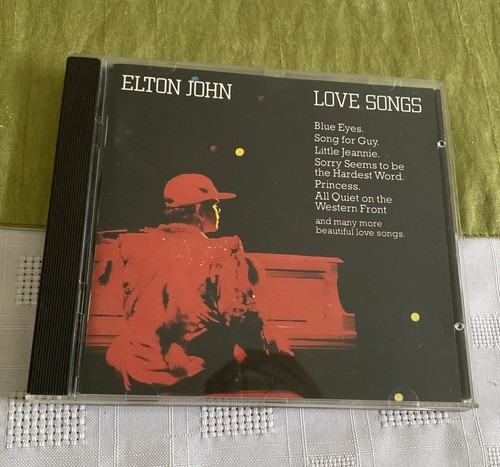 Elton John - Love Songs CD - FRÜHE AUSGABE AUF ROCKET RECORDS