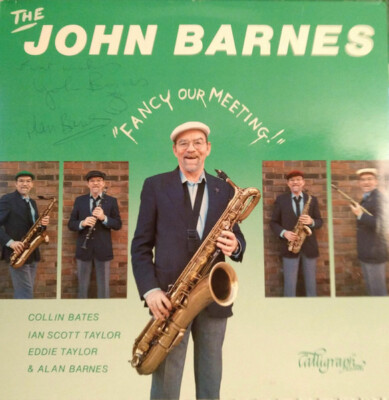 LP Johnny Barnes Fancy Our Meeting! SIGNED NEAR MINT Calligraph Records