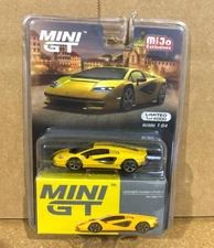 LAMBORGHINI COUNTACH LPI 800-4 ORION YELLOW 1/64 MINI GT MGT00733