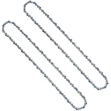 2PCS 24" inch Chainsaw Chain Blade 3/8" .050" 84 DL 24in Chain Full-Chisel 84DL