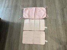 Summer Infant baby girl changing table liners, pink, LOT OF 3