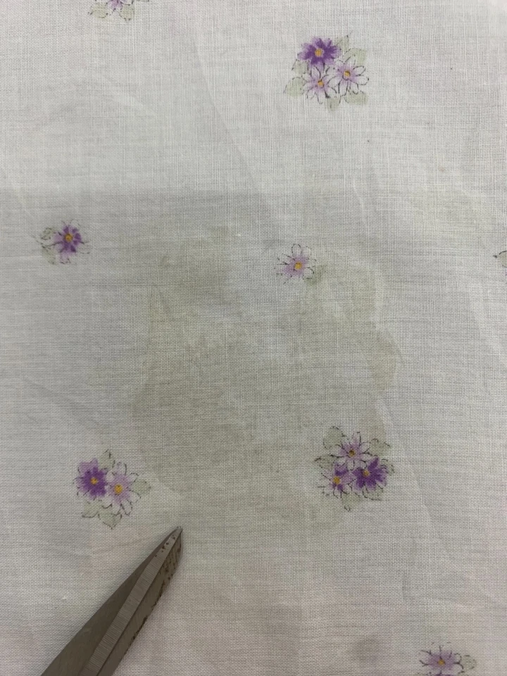 Винтажный Pierre Balmain цветочный белый носовой платок бандана квадратный надежном шейный платок - Изображение 3 из 4