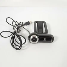 Logitech Pro 2000 V-U0009 Black USB Wired WebCam Skype Zoom - Tested 