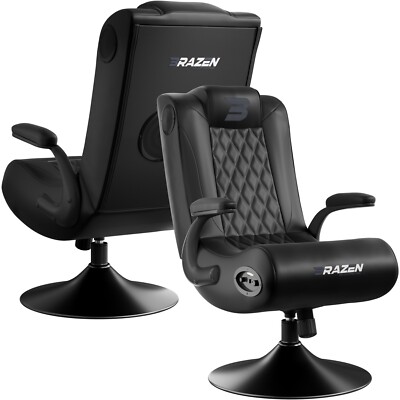 BraZen Speaker Gaming Chair Emperor XX Pedestal DAB Sound UK