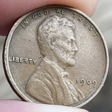 1909 LINCOLN Wheat Cent 1 Penny VERY NICE  HIGH GRADE - 1st YEAR MADE e268