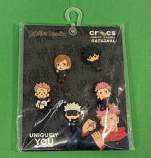 New Original Jibbitz Crocs Charm: Jujutsu Kaisen 5 Pack