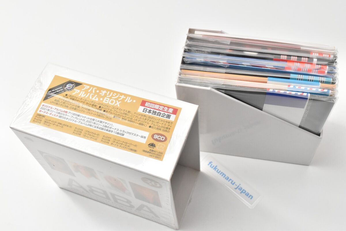 ABBA 30th Anniversary Original Album Box 9CD UICY-9501 Japan ABBA 30th Anniversary Original Album Box 9CD UICY-9501 Japan