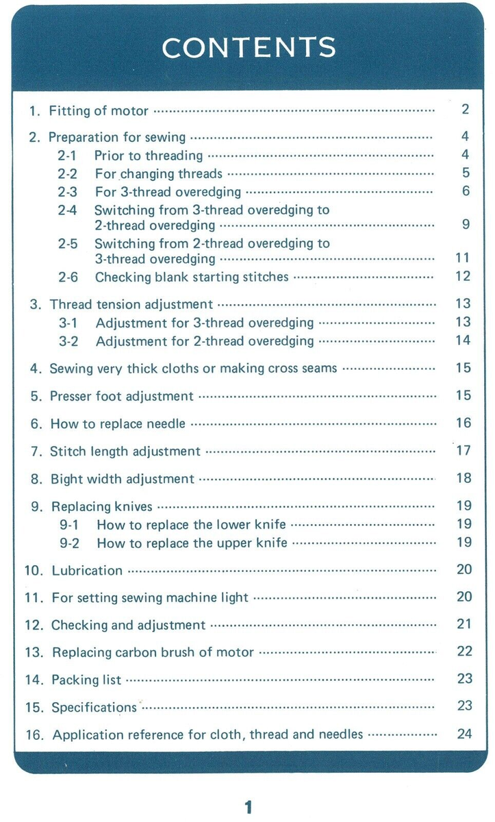 BabyLock Baby Lock Serger Overlock Sewing Machine Owner's Manual