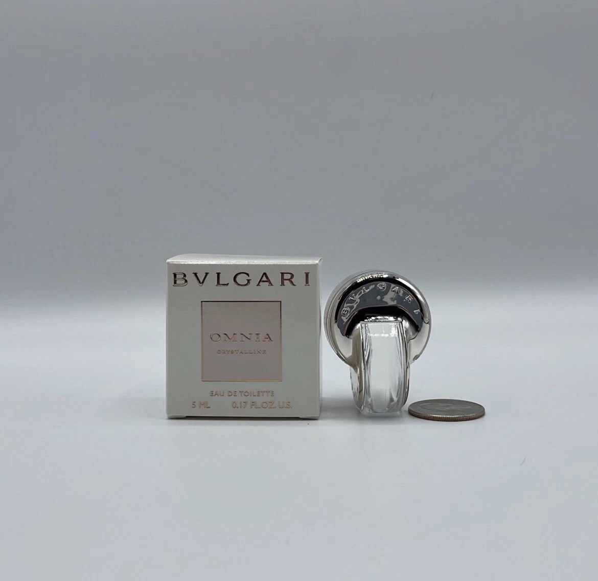 Bvlgari Omnia Crystalline 5ML 0.17OZ Mini Splash Brand New I m Box