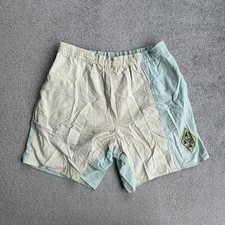 VINTAGE Herren Beach Shorts Badehose Extra Large Badeshorts Boxer 0515 Grün