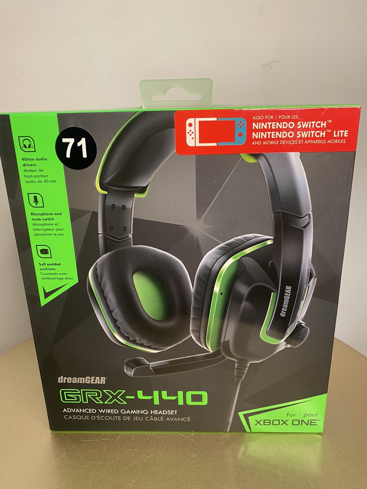 DreamGEAR Grx-340 High Performance, Wired Stereo Gaming Headset