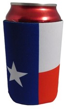 Texas State Flag Collapsible Insulated Can Jacket