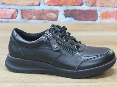 Women's Revere Boston Adjustable Sneaker Black French *BOST-BFR